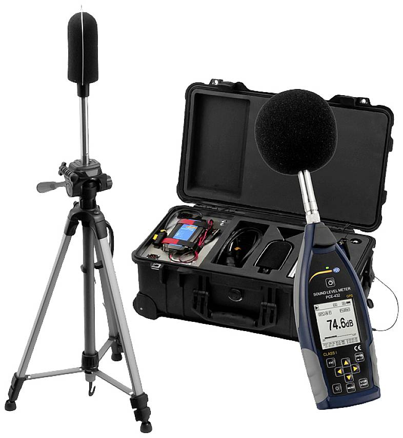 PCE Instruments Schallpegel-Messgerät PCE-432-EKIT