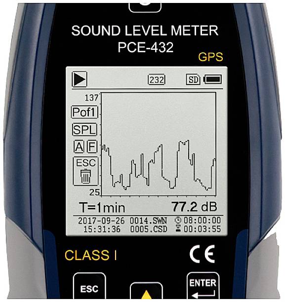 PCE Instruments Schallpegel-Messgerät PCE-432-EKIT