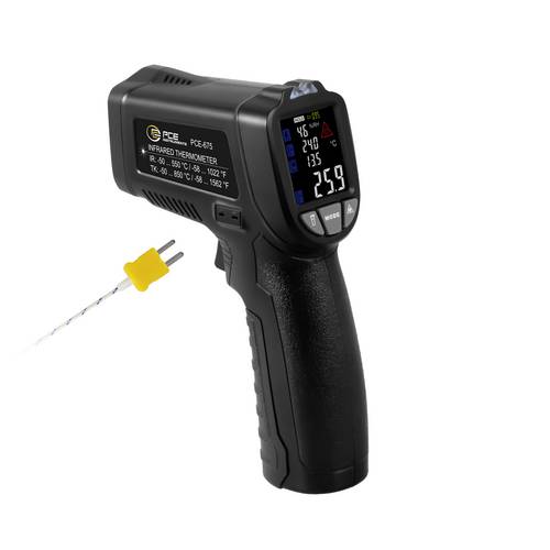 PCE Instruments Digitalthermometer PCE-675 inkl. Typ-K
