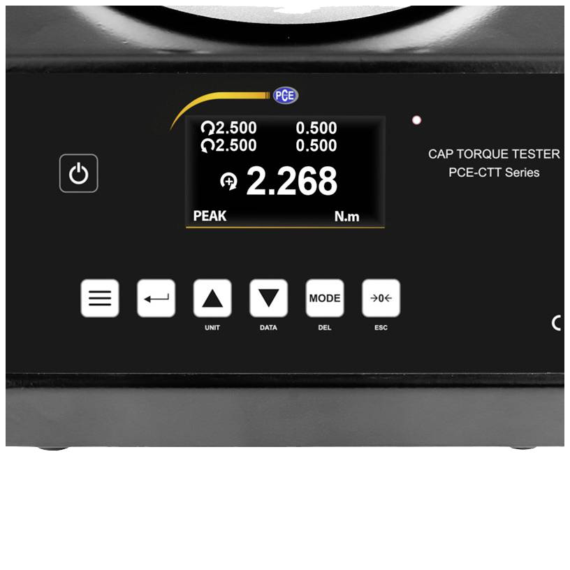 PCE Instruments PCE-CTT 5 Drehmoment-Messgerät Werksstandard (ohne Zertifikat)