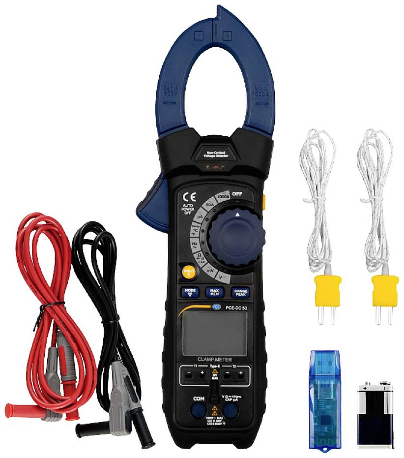 PCE Instruments PCE-DC 50 Stromzange