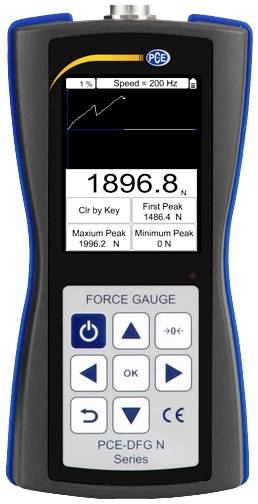 PCE Instruments PCE-DFG NF 2K Kraftmessgerät Werksstandard (ohne Zertifikat)