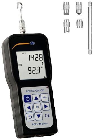 PCE Instruments PCE-FM 500N Kraftmessgerät Werksstandard (ohne Zertifikat)