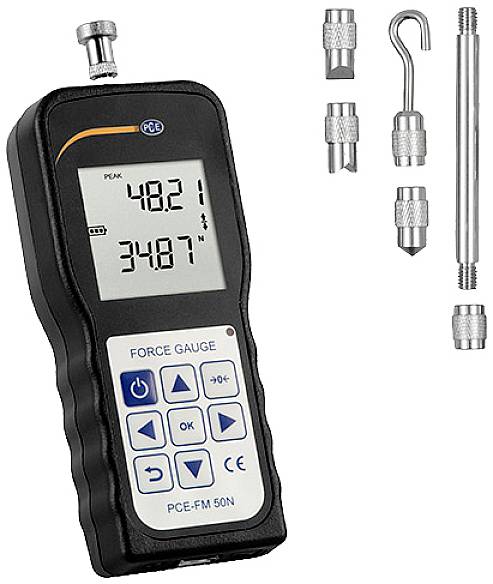 PCE Instruments PCE-FM 50N Kraftmessgerät Werksstandard (ohne Zertifikat)