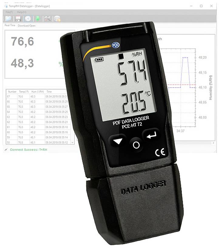 PCE Instruments PCE-HT 72 PCE-HT 72 PDF-Datenlogger