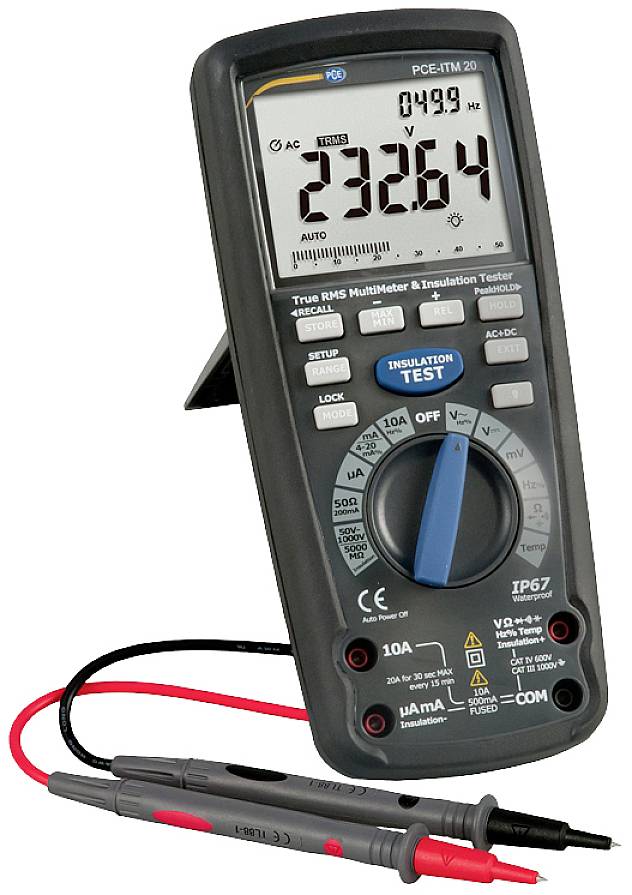 PCE Instruments PCE-ITM 20 Hand-Multimeter