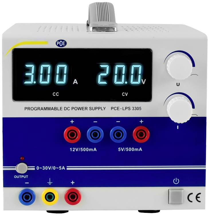 PCE Instruments PCE-LPS 3305 Labornetzgerät, einstellbar programmierbar