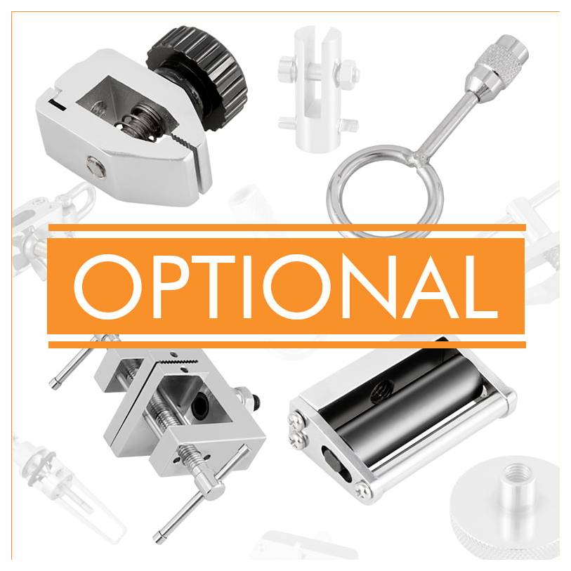 Orangenes Banner mit dem Wort „OPTIONAL