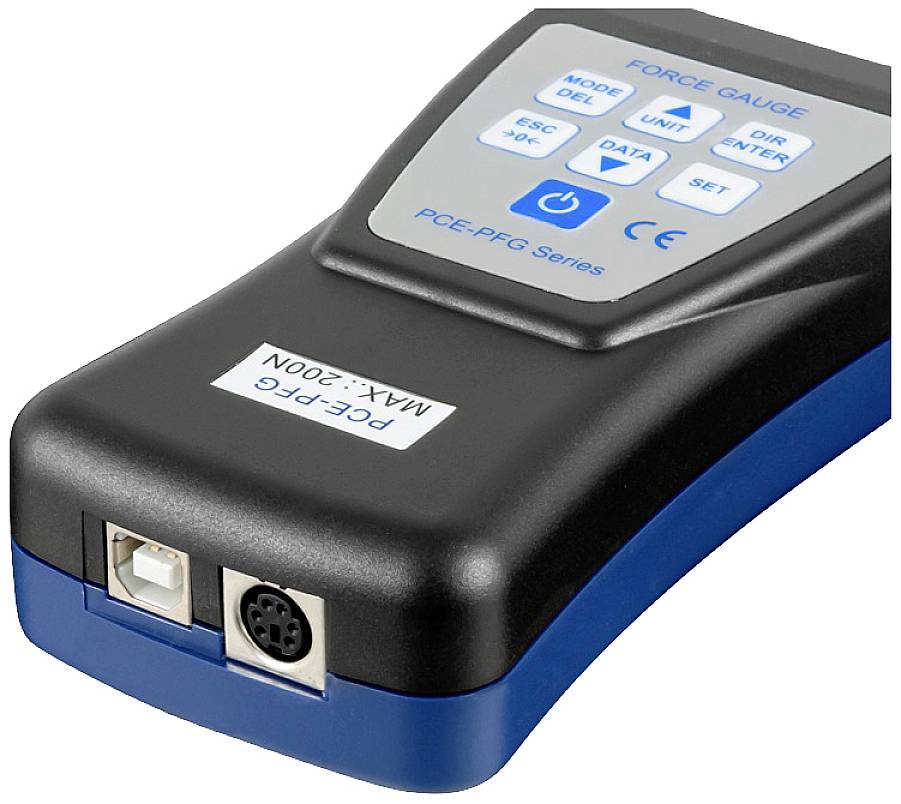 PCE Instruments PCE-PFG 200 Kraftmessgerät Werksstandard (ohne Zertifikat)