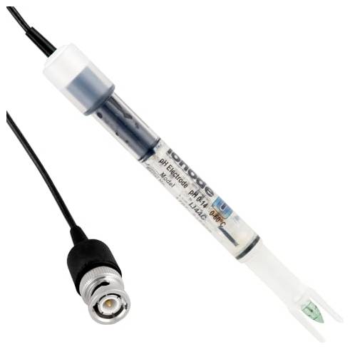 pH-Elektrodensonde mit Kabel und Stecker zum Messen der Azidität in Flüssigkeiten