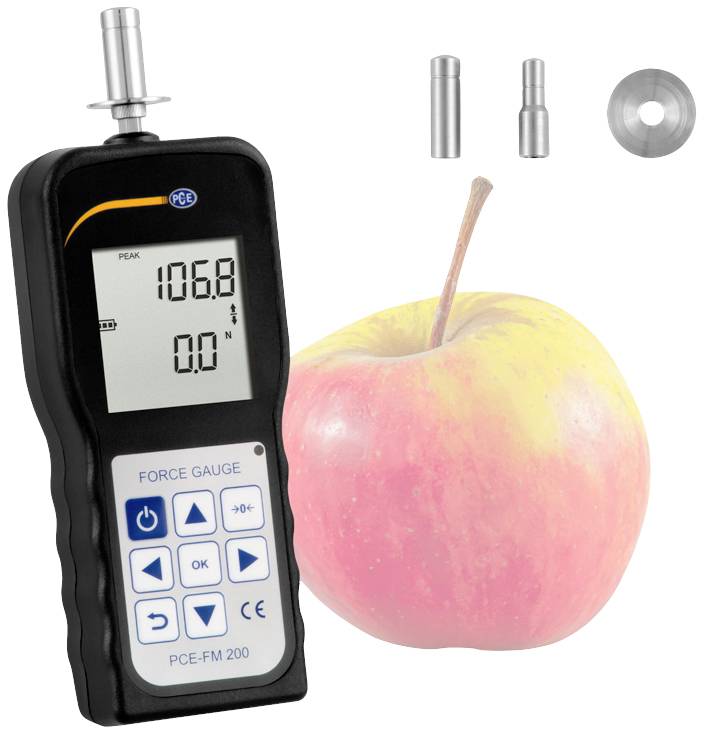 PCE Instruments PCE-PTR 200N Kraftmessgerät Werksstandard (ohne Zertifikat)