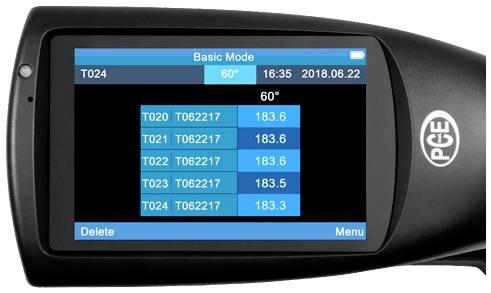 PCE Instruments PCE-SGM 60 PCE-SGM 60 Glanzmessergerät