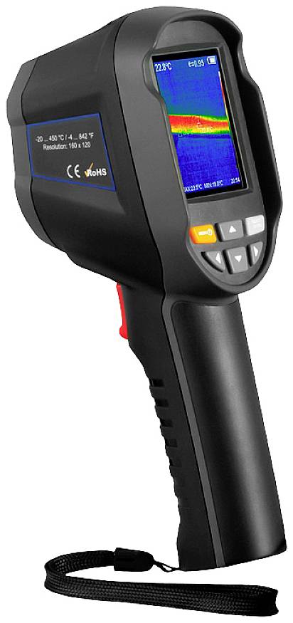 PCE Instruments PCE-TC 30N Wärmebildkamera -20 bis 450°C 9Hz