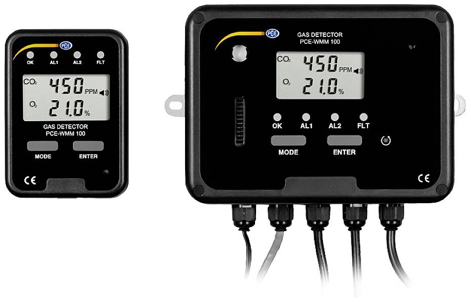 PCE Instruments PCE-WMM 100 Kohlendioxid-Messgerät