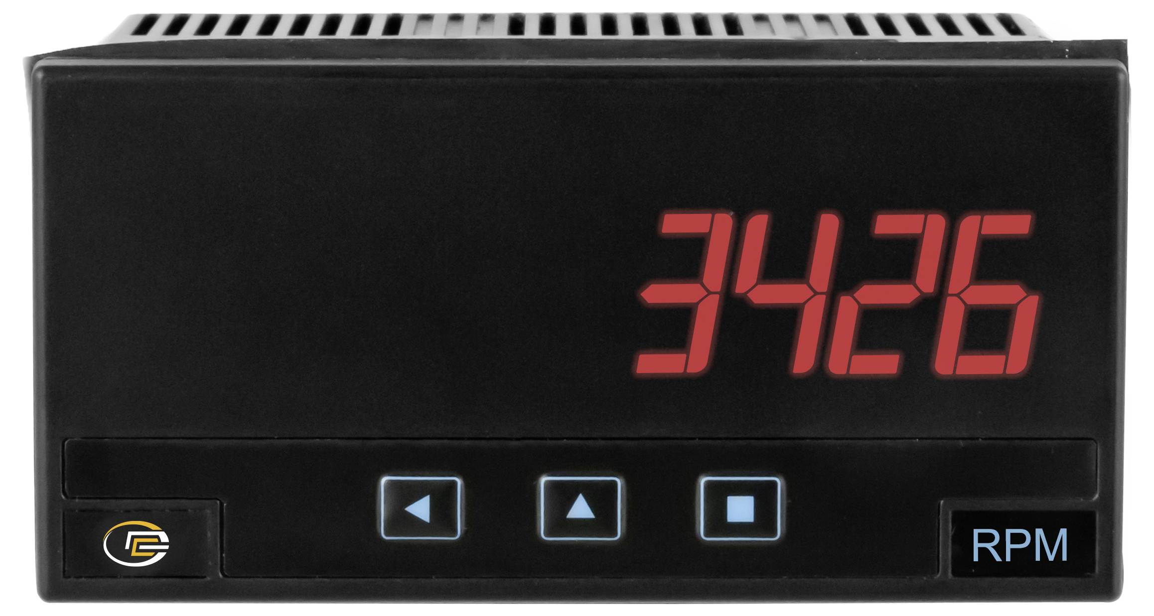 Digitales Paneeldisplay zeigt 