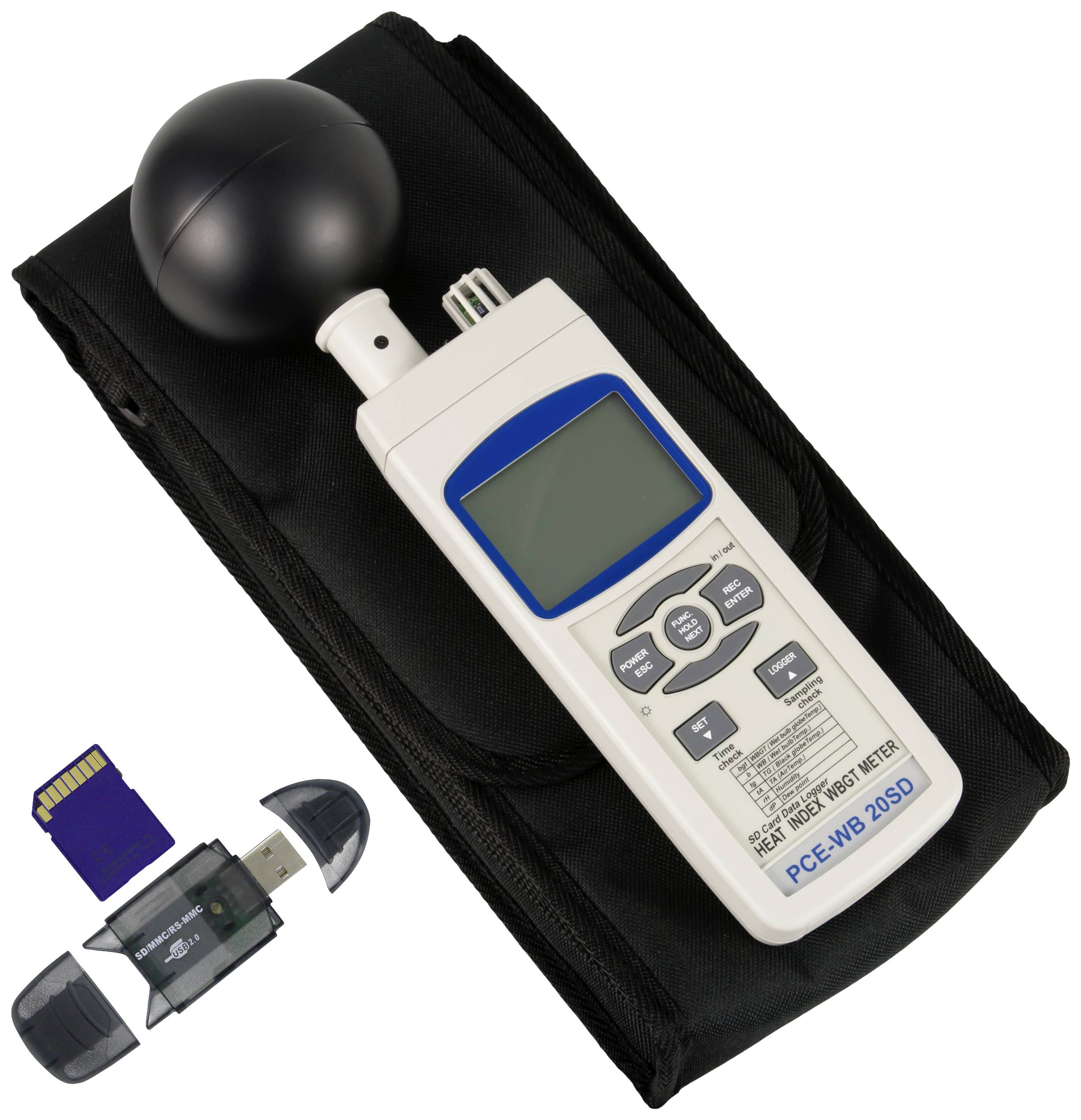 PCE Instruments PCE-WB 20SD Luftfeuchtemessgerät (Hygrometer)