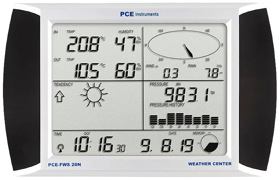 PCE Instruments PCE-FWS 20N-1 PCE-FWS 20N-1 Funk-Wetterstation