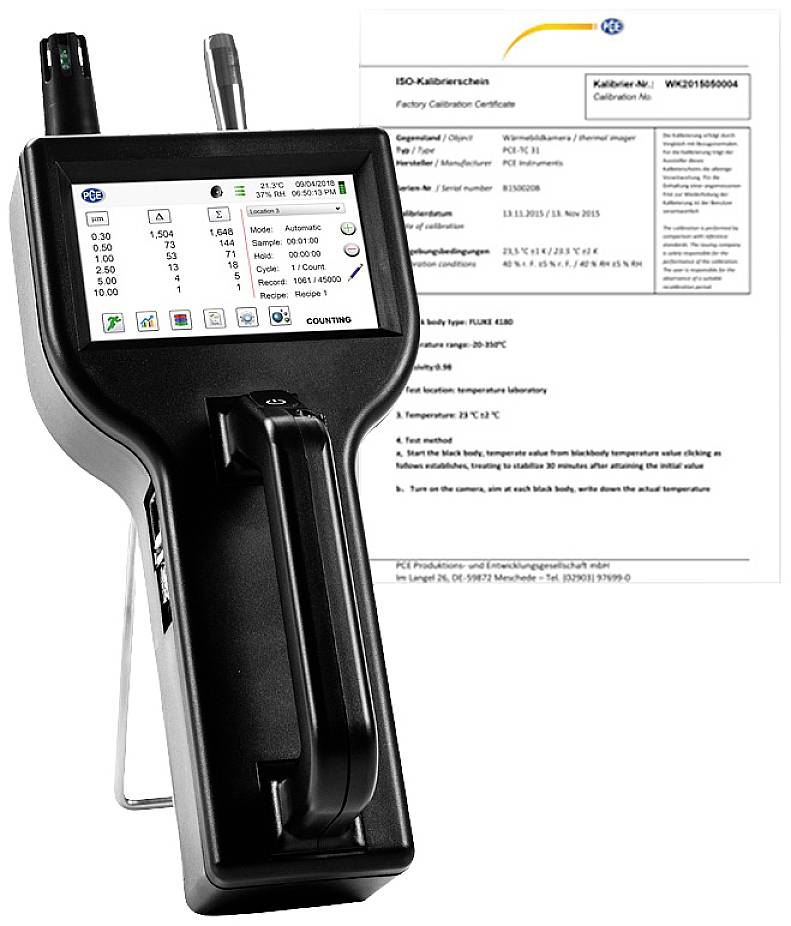 PCE Instruments Partikelzähler PCE-PQC 15EU