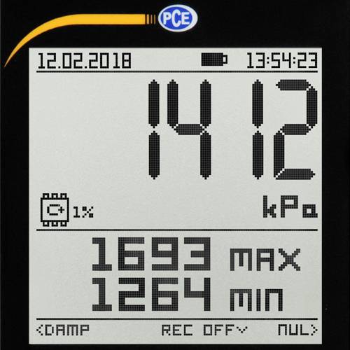 PCE Instruments PCE-PDA 1000L Relativ-Druckmessgerät