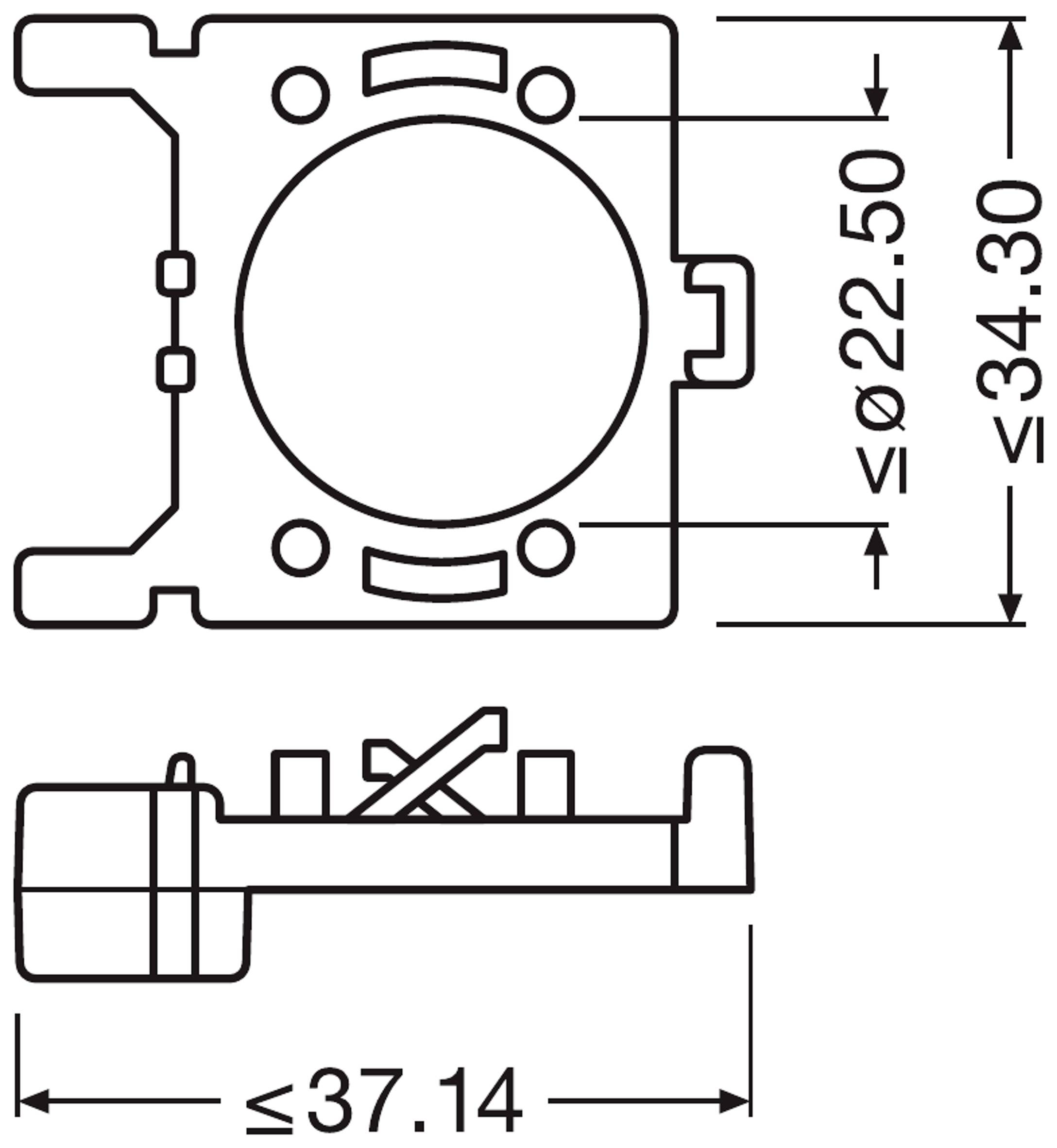 Osram Automotive Adapter für Night Breaker H7-LED 64210DA02 Bauart (Kfz-Leuchtmittel) H7, Adapter für Night Breaker H7-LED