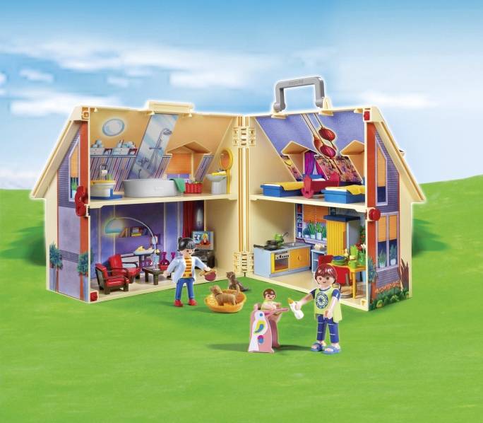 Playmobil® Neues Mitnehm-Puppenhaus 5167
