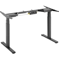 ICY BOX Sitz-/Steh-Schreibtischgestell elektrisch höhenverstellbar Höhen-Bereich: 620 bis 1280mm (B x T) 1047mm x 300mm Schwarz ICY BOX Sitz-/Steh-Schreibtischgestell elektrisch höhenverstellbar Höhen-Bereich: 620 bis 1280mm (B x T) 1047mm x 300mm Schwarz