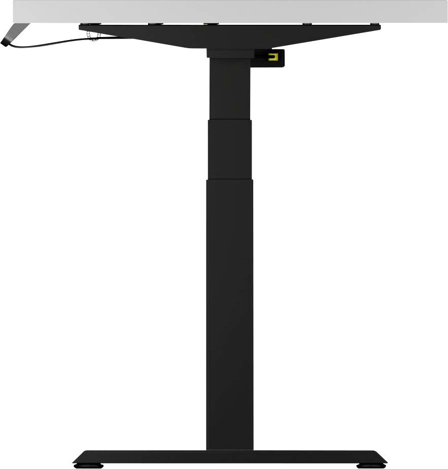 ICY BOX Sitz-/Steh-Schreibtischgestell elektrisch höhenverstellbar Höhen-Bereich: 620 bis 1280mm (B x T) 1047mm x 300mm Schwarz
