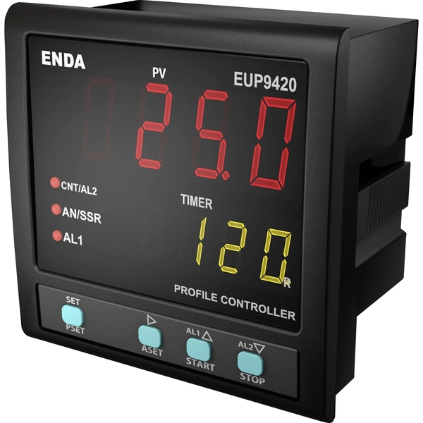 Enda EUP9420-230 PID Universalregler Pt100, J, K, L, T, S, R SSR, Relais 8A (B x H) 96mm x 96mm Enda EUP9420-230 PID Universalregler Pt100, J, K, L, T, S, R SSR, Relais 8A (B x H) 96mm x 96mm