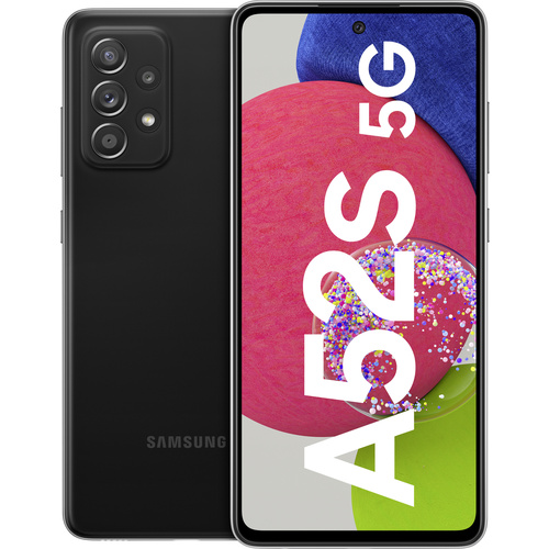 Samsung Galaxy A52s 5G (A528B) 5G Smartphone 128 GB 16.5 cm (6.5 Zoll) Schwarz Android™ 11 Dual-SIM