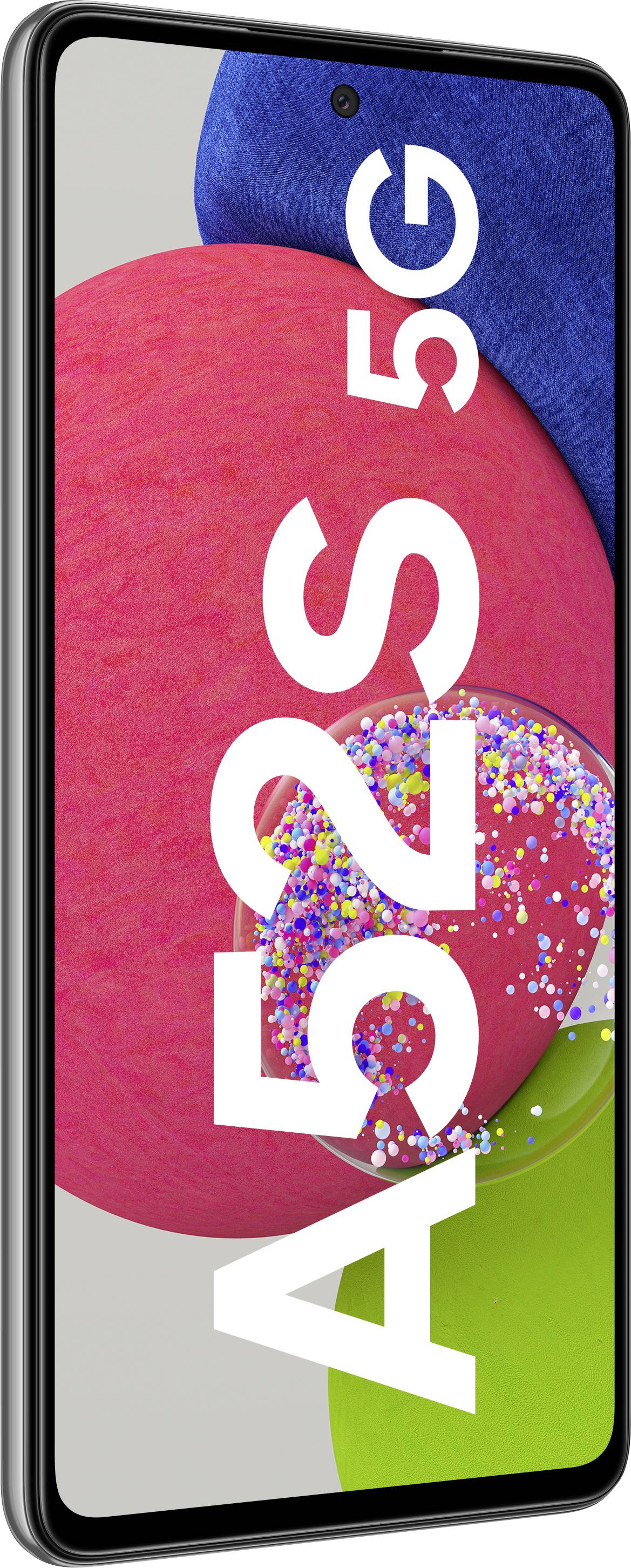 Samsung Galaxy A52s 5G (A528B) 5G Smartphone 128GB 16.5cm (6.5 Zoll) Schwarz Android™ 11 Dual-SIM