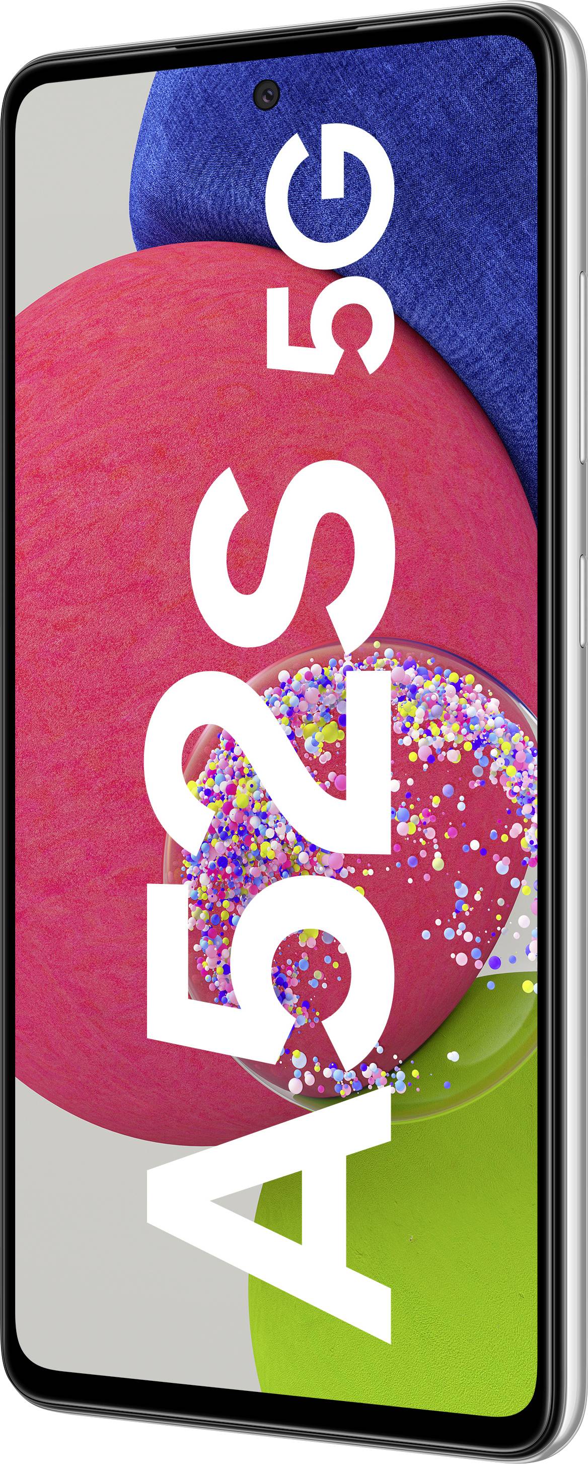 Samsung Galaxy A52s 5G (A528B) 128 GB Weiß 16.5 cm (6.5 Zoll) Smartphone