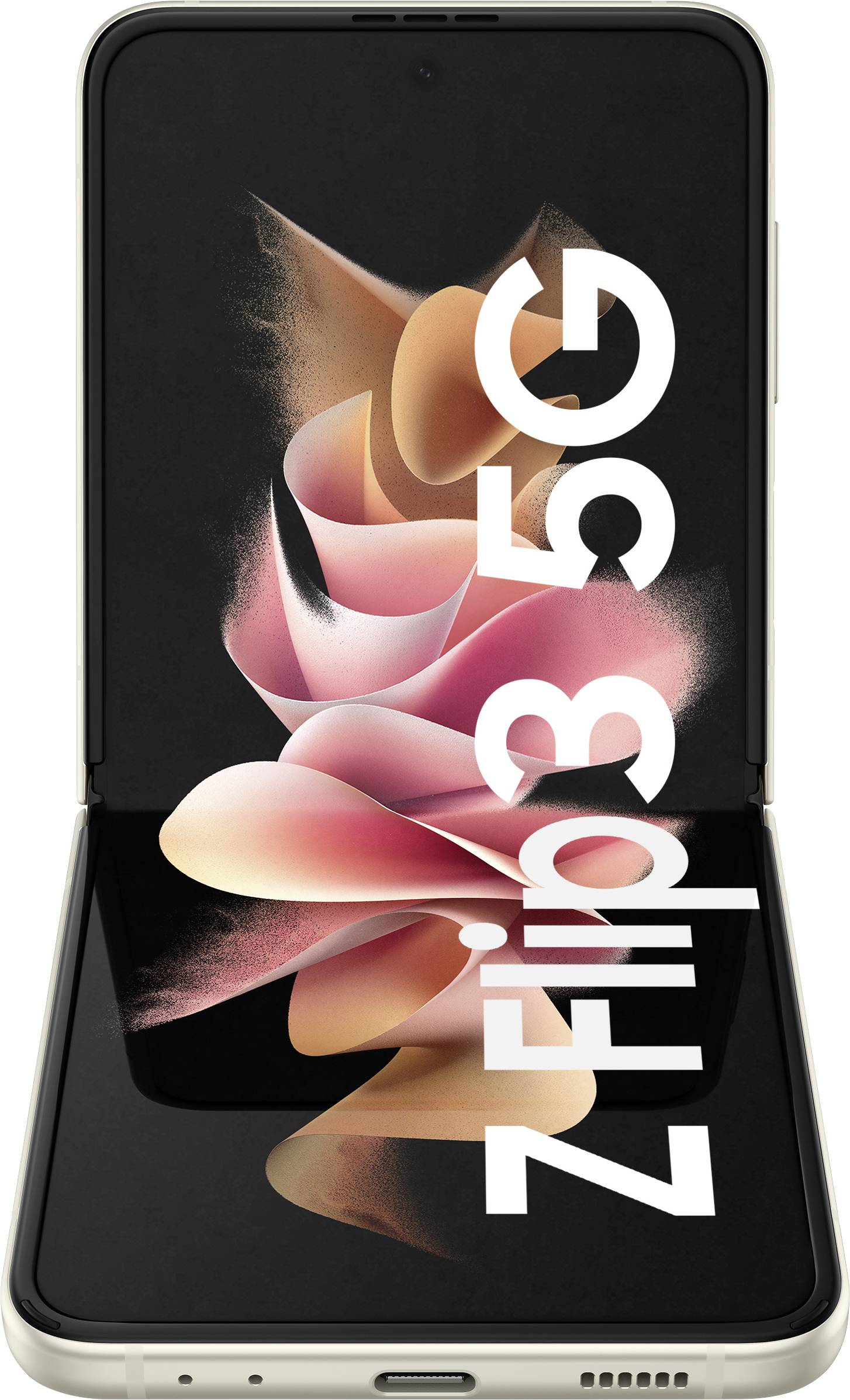 Samsung Galaxy Z Flip3 5G (F711B) 128 GB Cream 17 cm (6.7 Zoll) Smartphone