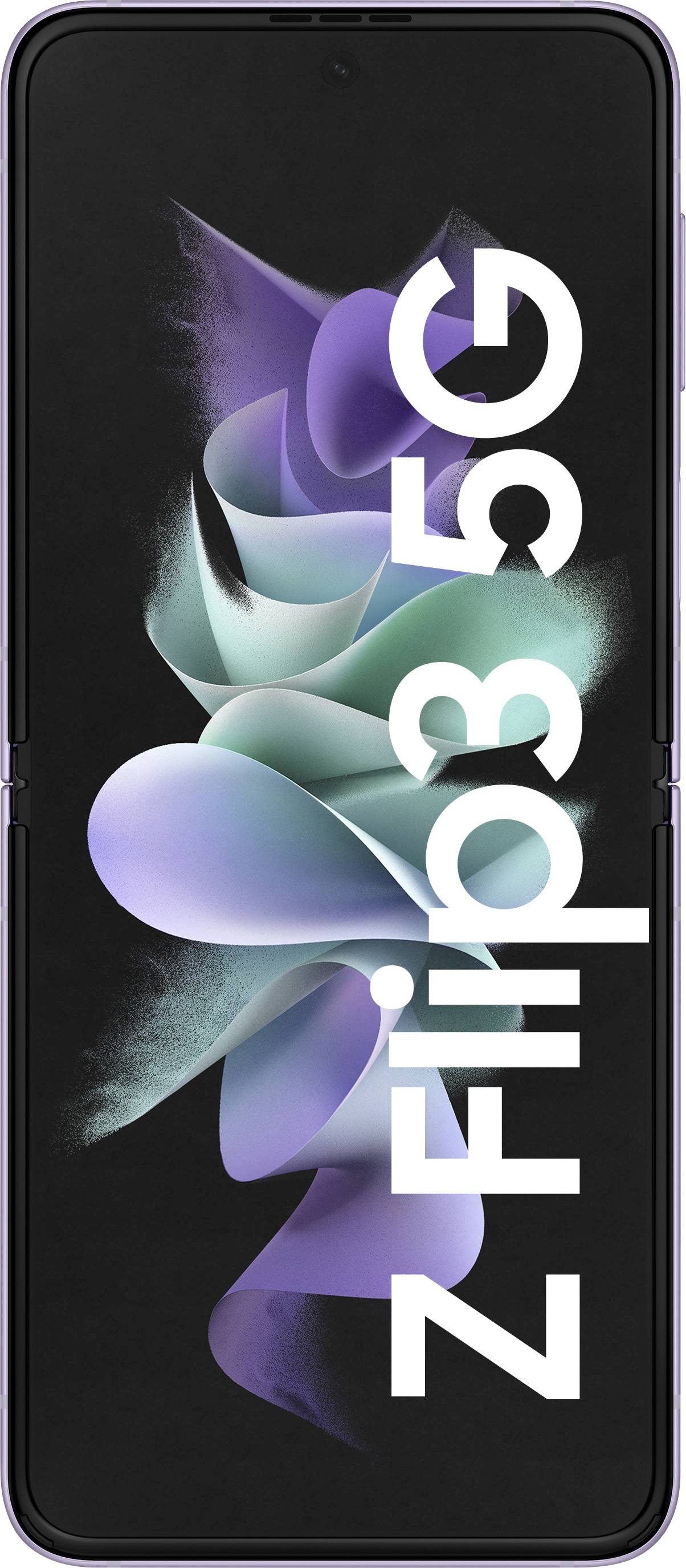 Samsung Galaxy Z Flip3 5G (F711B) 5G Smartphone 128 GB 17 cm (6.7 Zoll) Lavendel Android™ 11 Dual-SIM