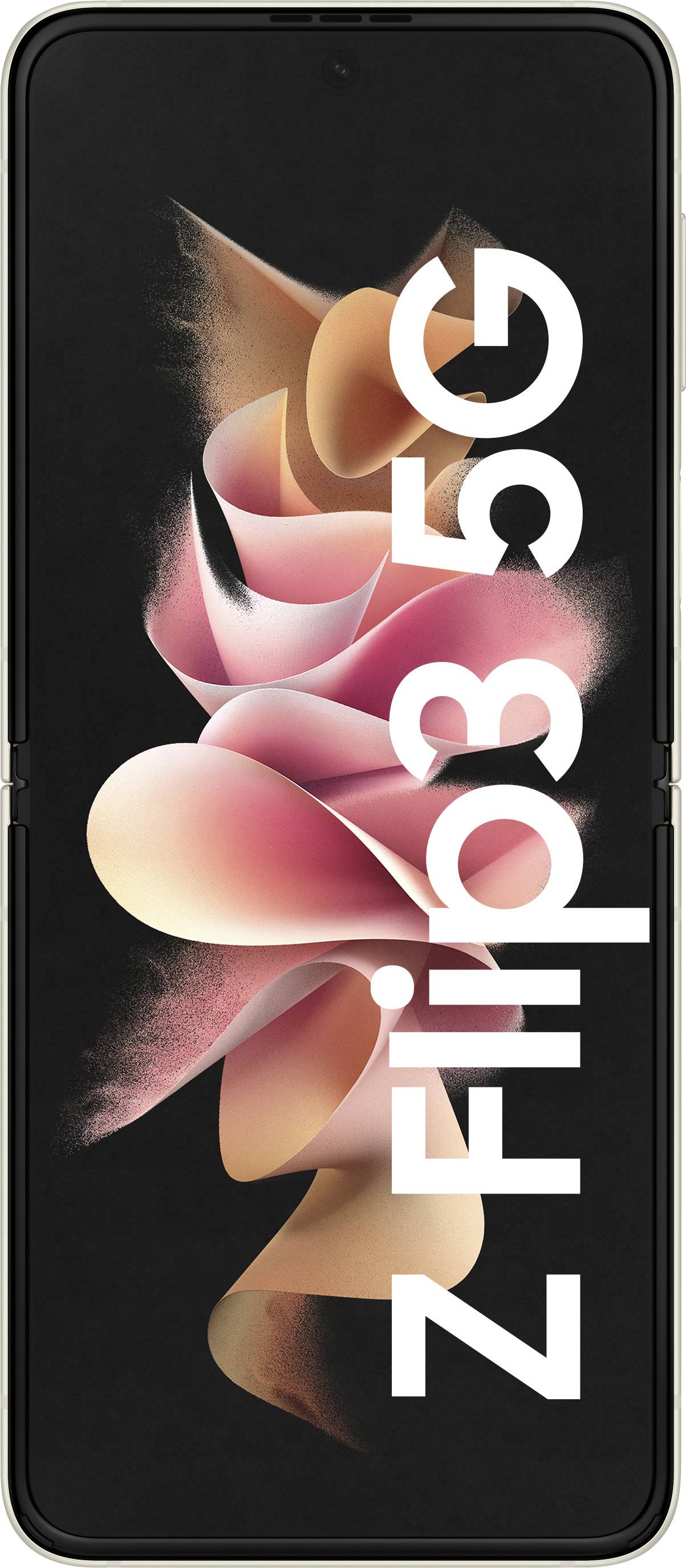 Samsung Galaxy Z Flip3 5G (F711B) 256 GB Cream 17 cm (6.7 Zoll) Smartphone