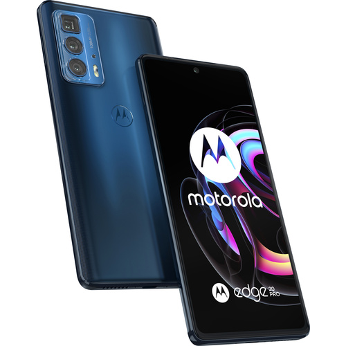 Motorola Edge20 Pro 5G Smartphone 256GB 17cm (6.7 Zoll) Dunkelblau Android™ 11 Hybrid-Slot