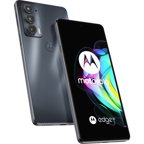 Motorola Edge20 5G Smartphone 128 GB 17 cm (6.7 Zoll) Schwarz Android™ 11 Dual-SIM