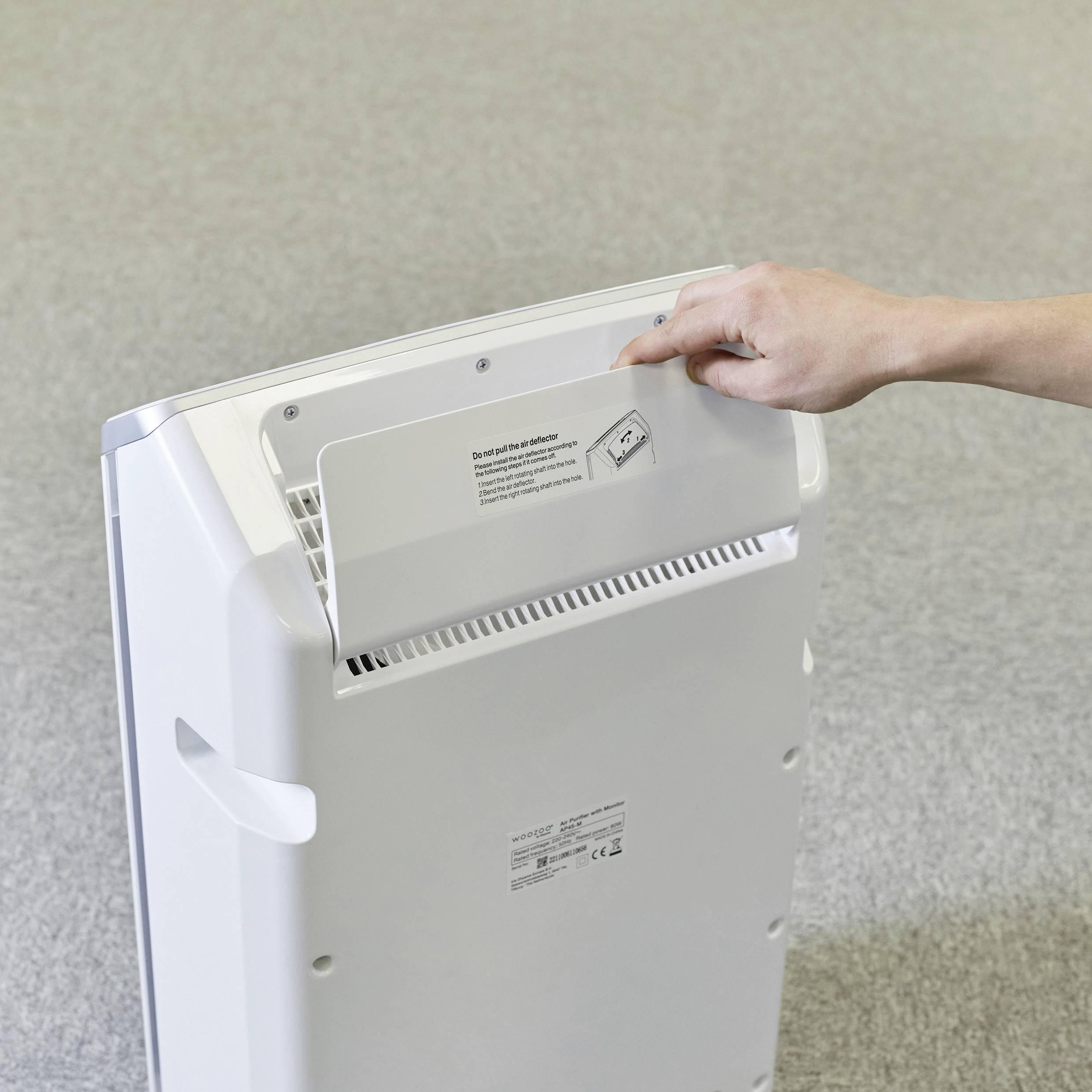 WOOZOO by Ohyama 531771 Luftreiniger 96m² Weiß