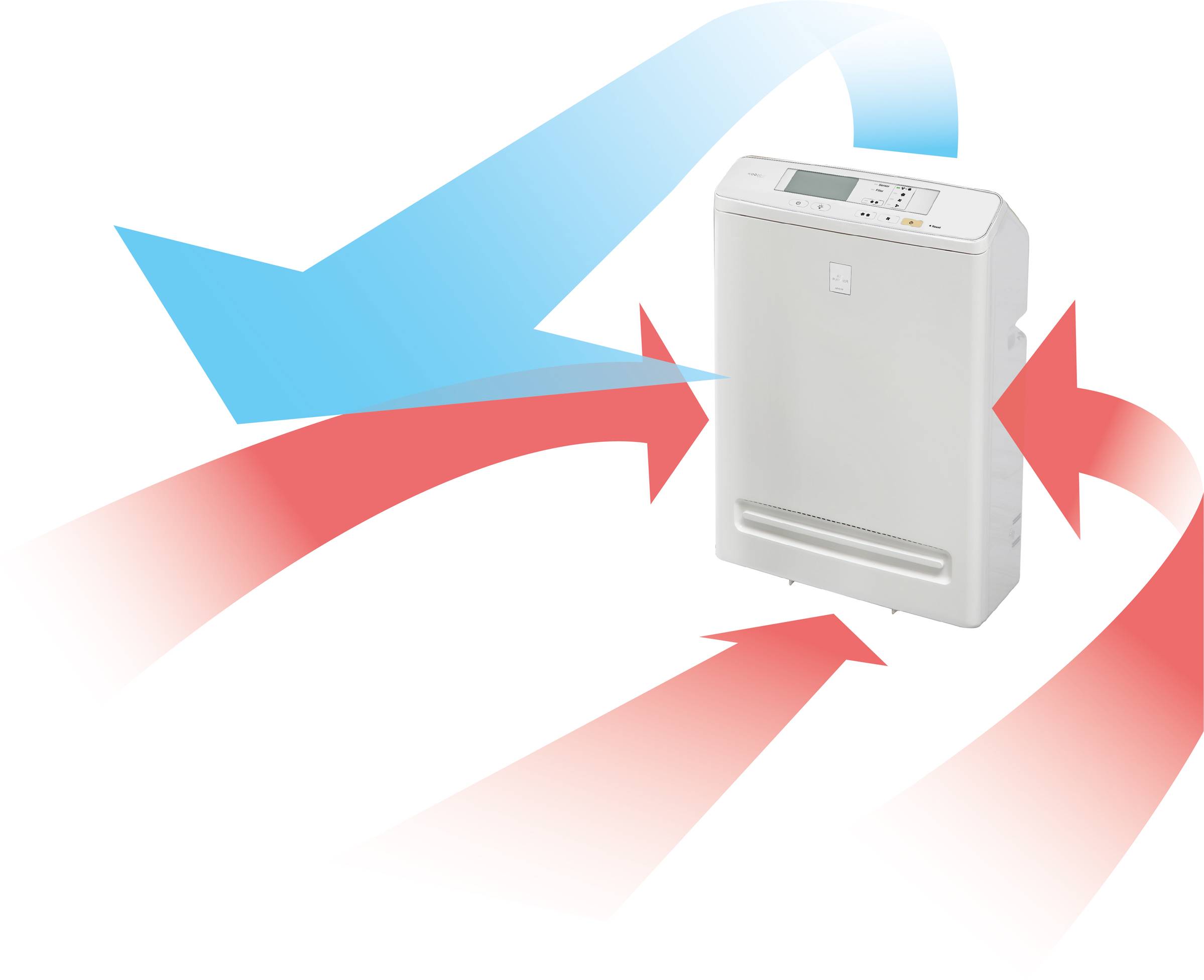 WOOZOO by Ohyama 531771 Luftreiniger 96m² Weiß