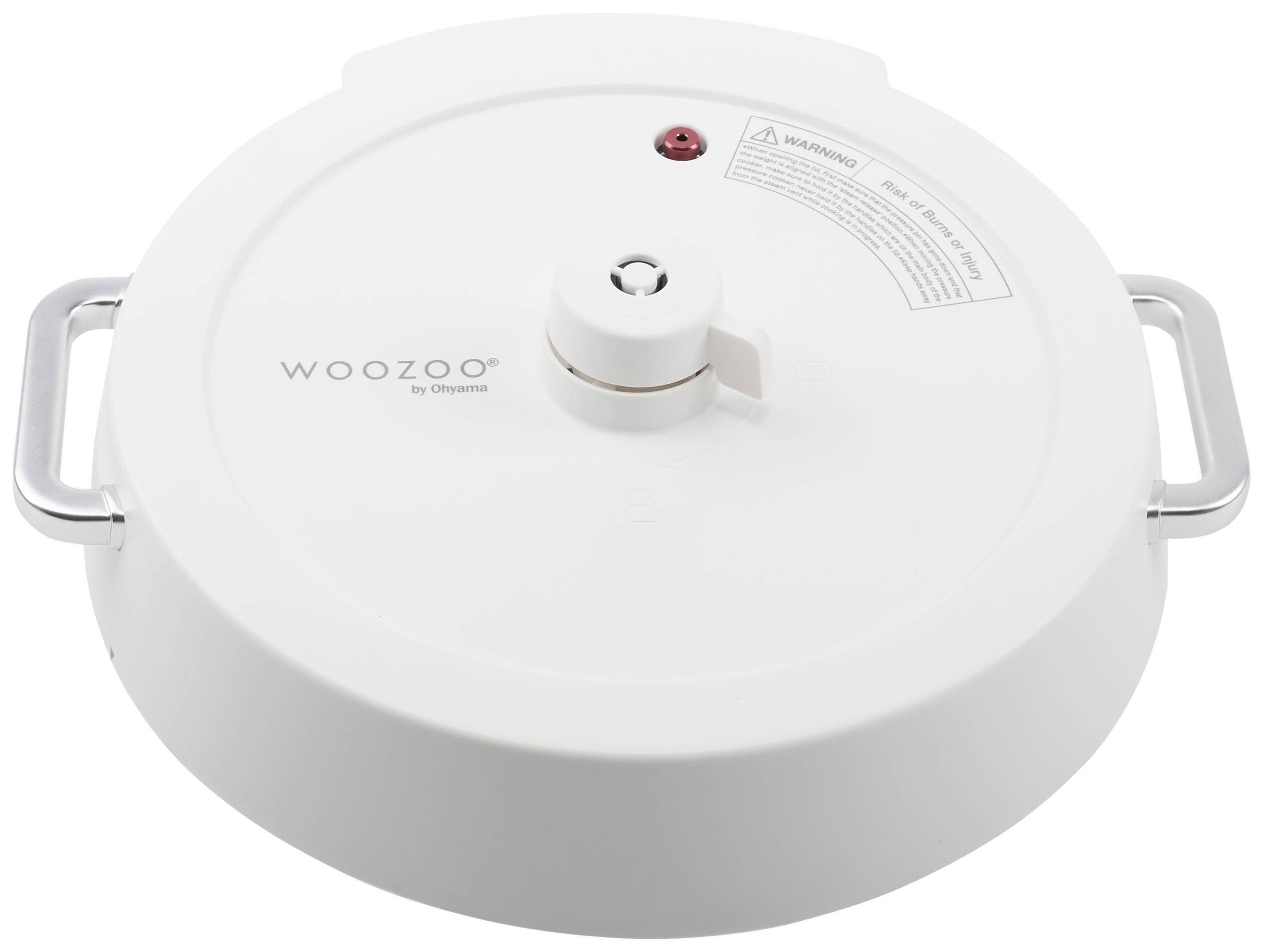 WOOZOO by Ohyama PC-MA3 Multikocher Weiß Timerfunktion, Automatische Temperaturanpassung, Multifunk