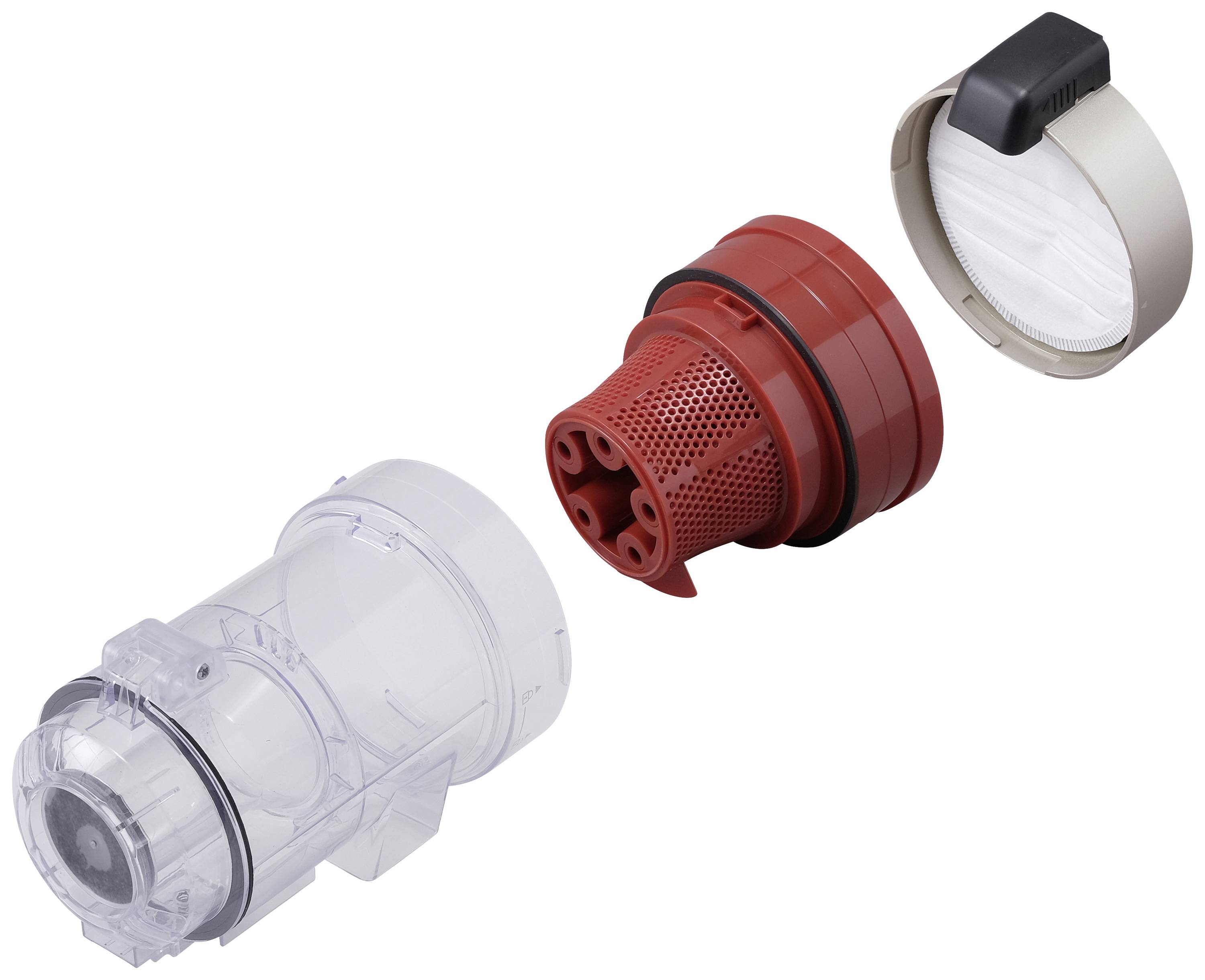 WOOZOO by Ohyama 531777 Akku-Zyklon-Staubsauger 18.5V 250W Beutellos, motorbetriebene Saugbürste