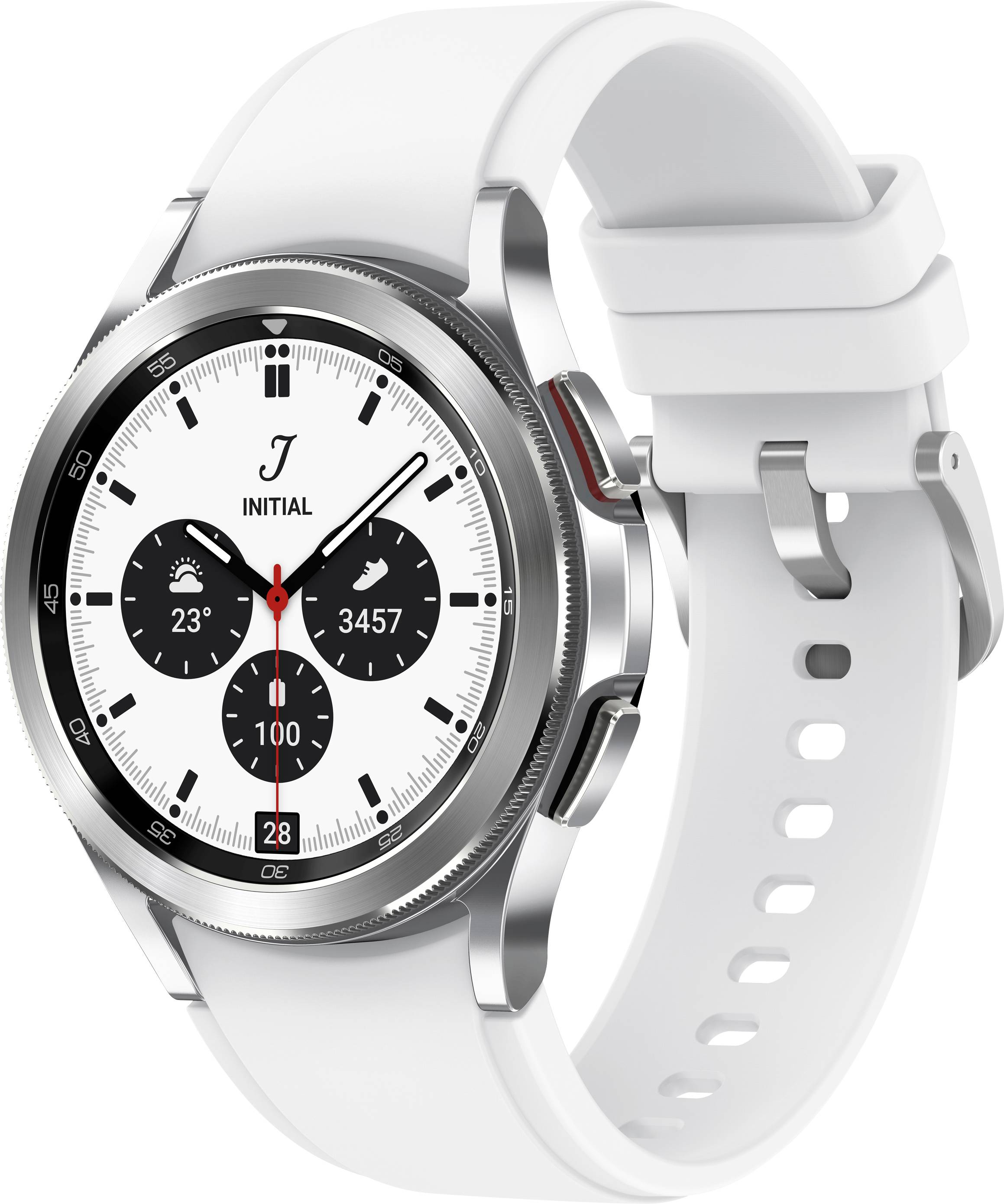 Samsung Galaxy Watch4 Classic LTE Smartwatch 42mm Uni Weiß