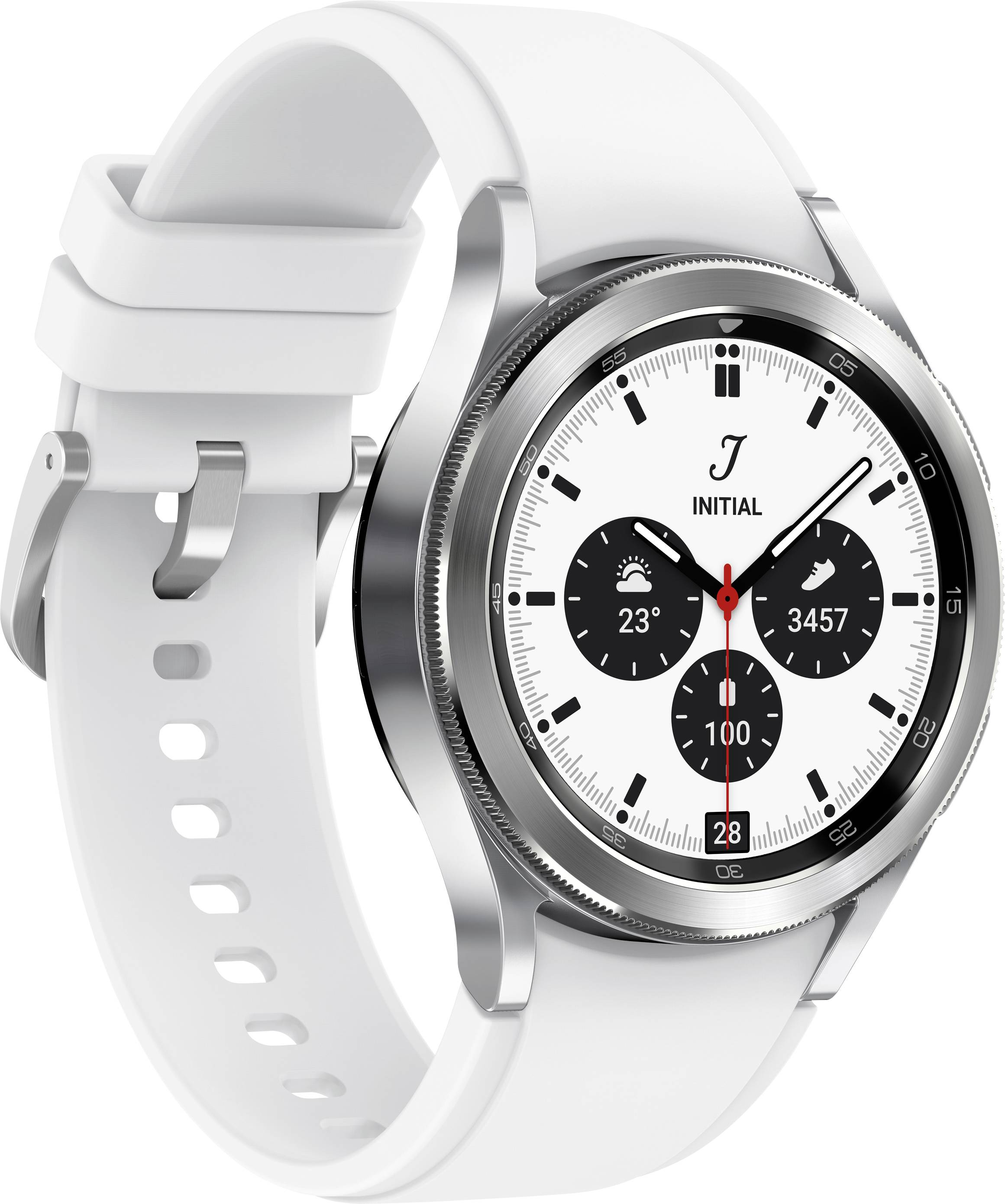 Samsung Galaxy Watch4 Classic LTE Smartwatch 42mm Uni Weiß