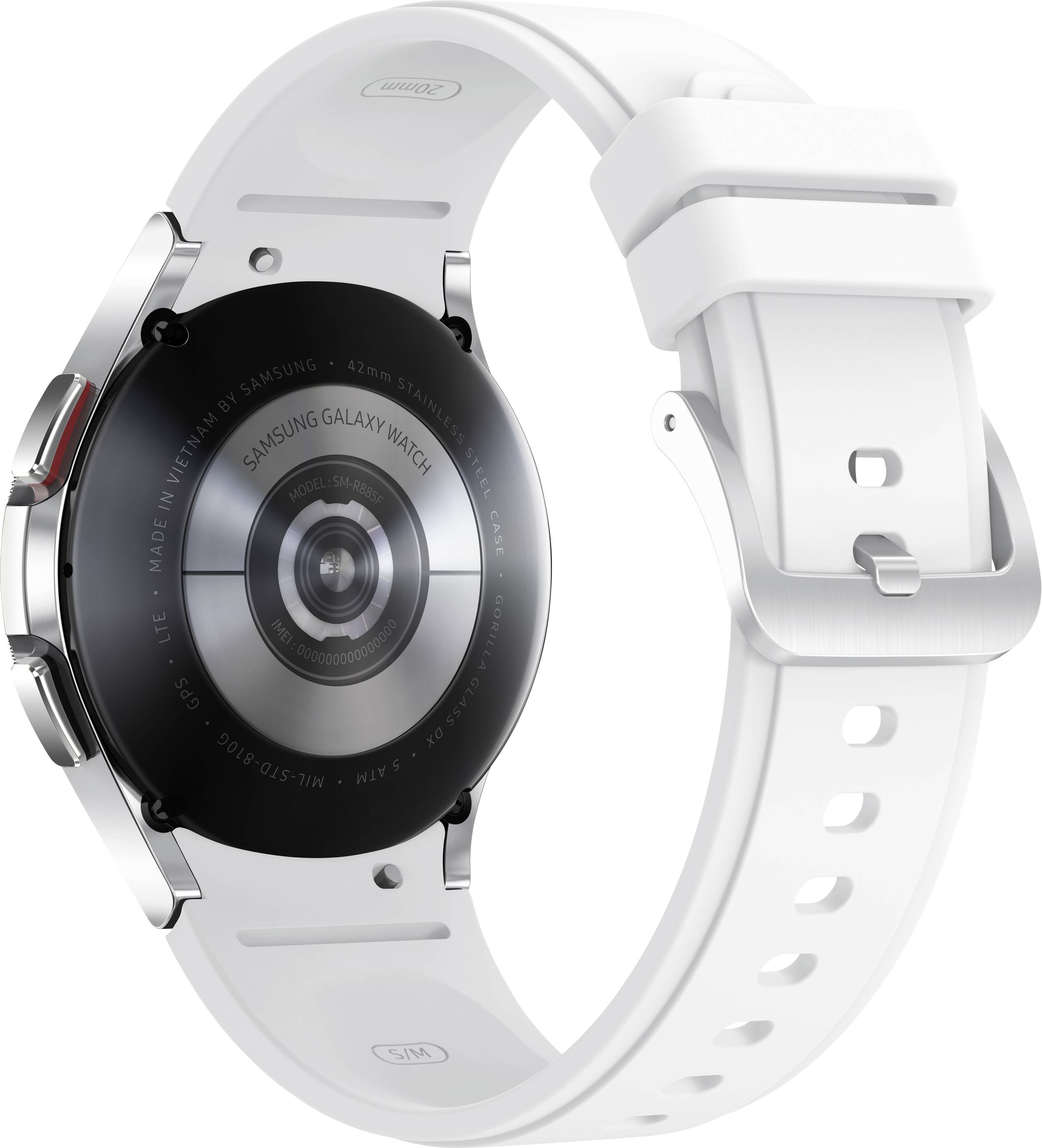 Samsung Galaxy Watch4 Classic LTE Smartwatch 42mm Uni Weiß
