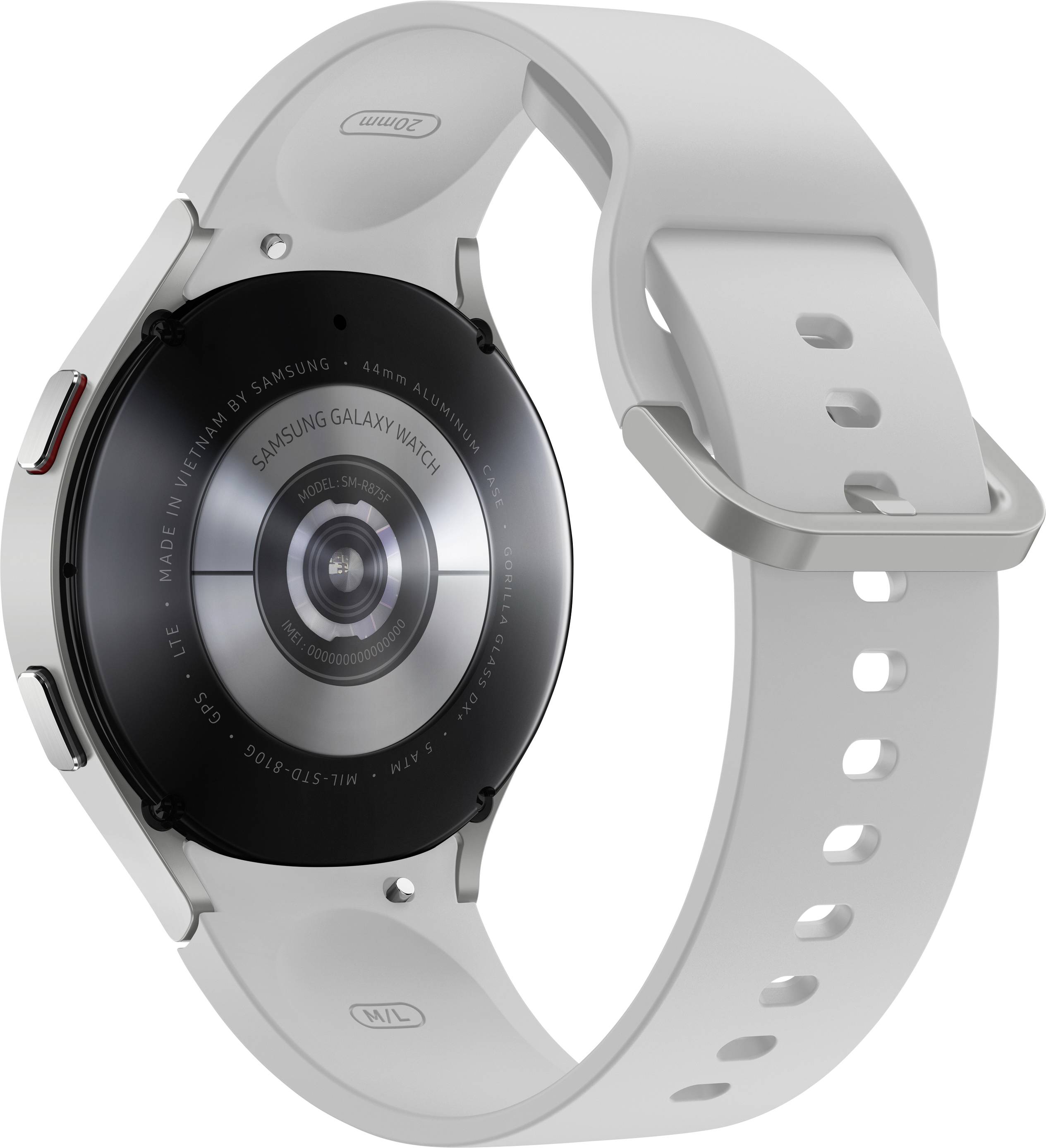 Samsung Galaxy Watch4 LTE Smartwatch 44 mm Uni Silber