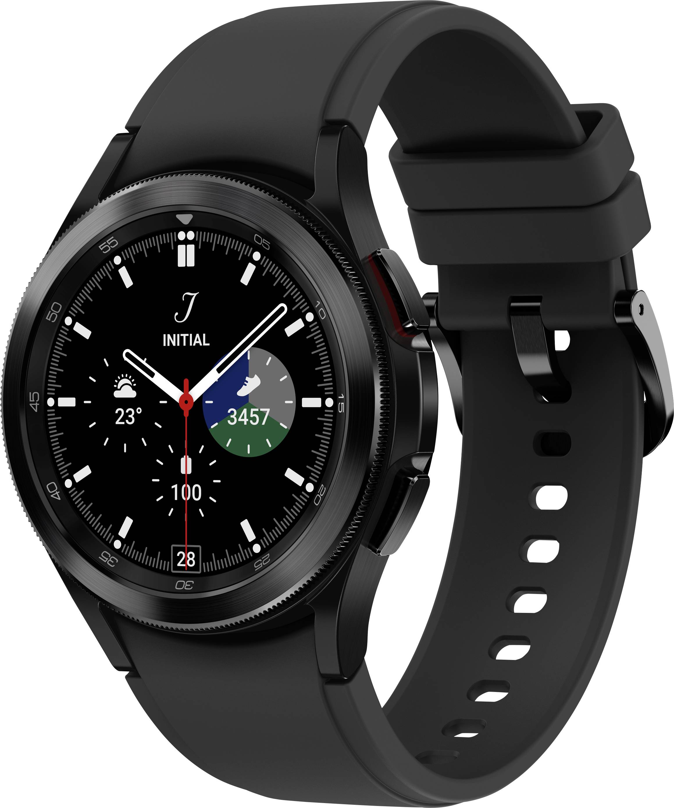 Samsung Galaxy Watch4 Classic (SM-R880) Smartwatch Uni Schwarz