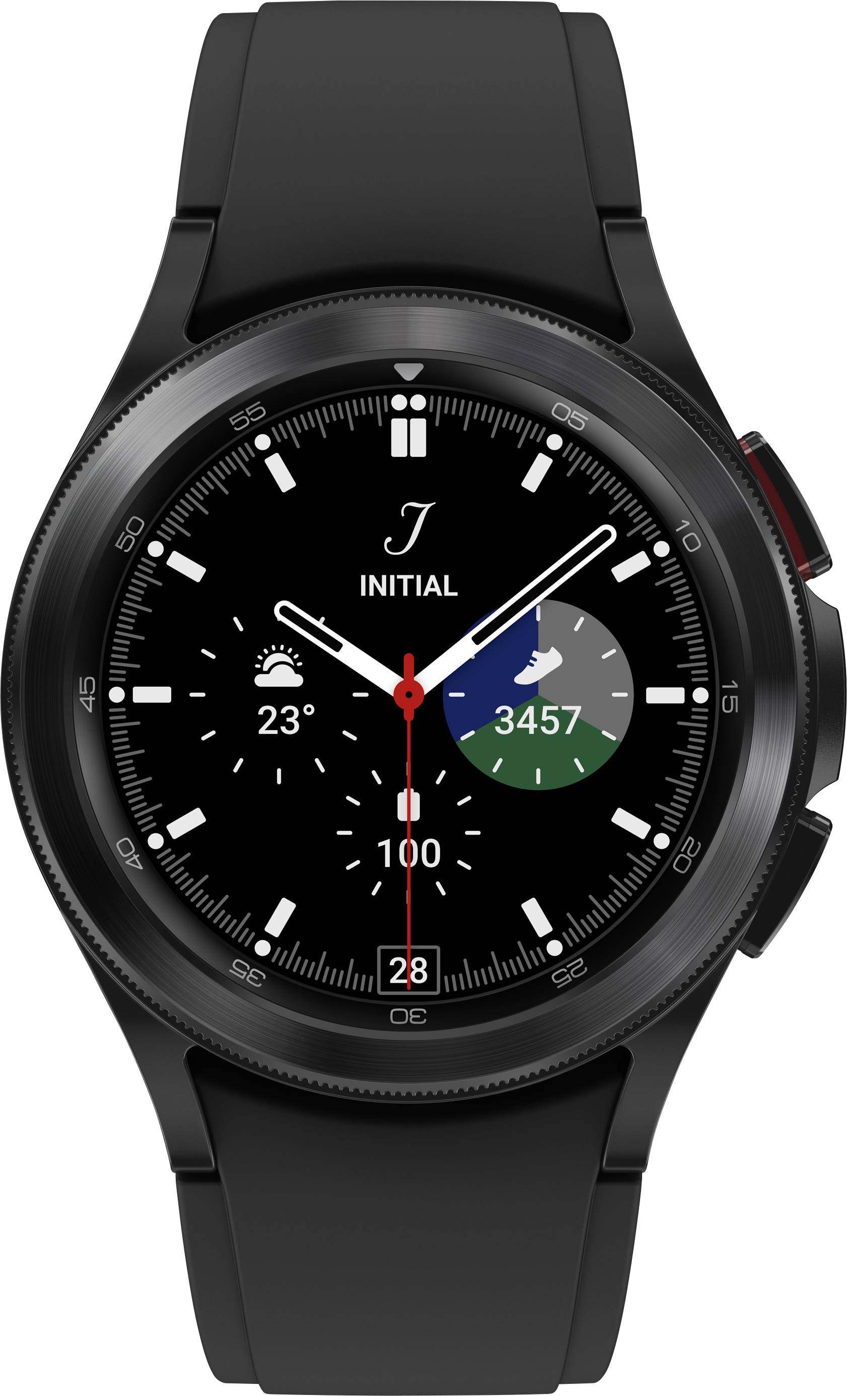 Samsung Galaxy Watch4 Classic LTE Smartwatch 42 mm Uni Schwarz