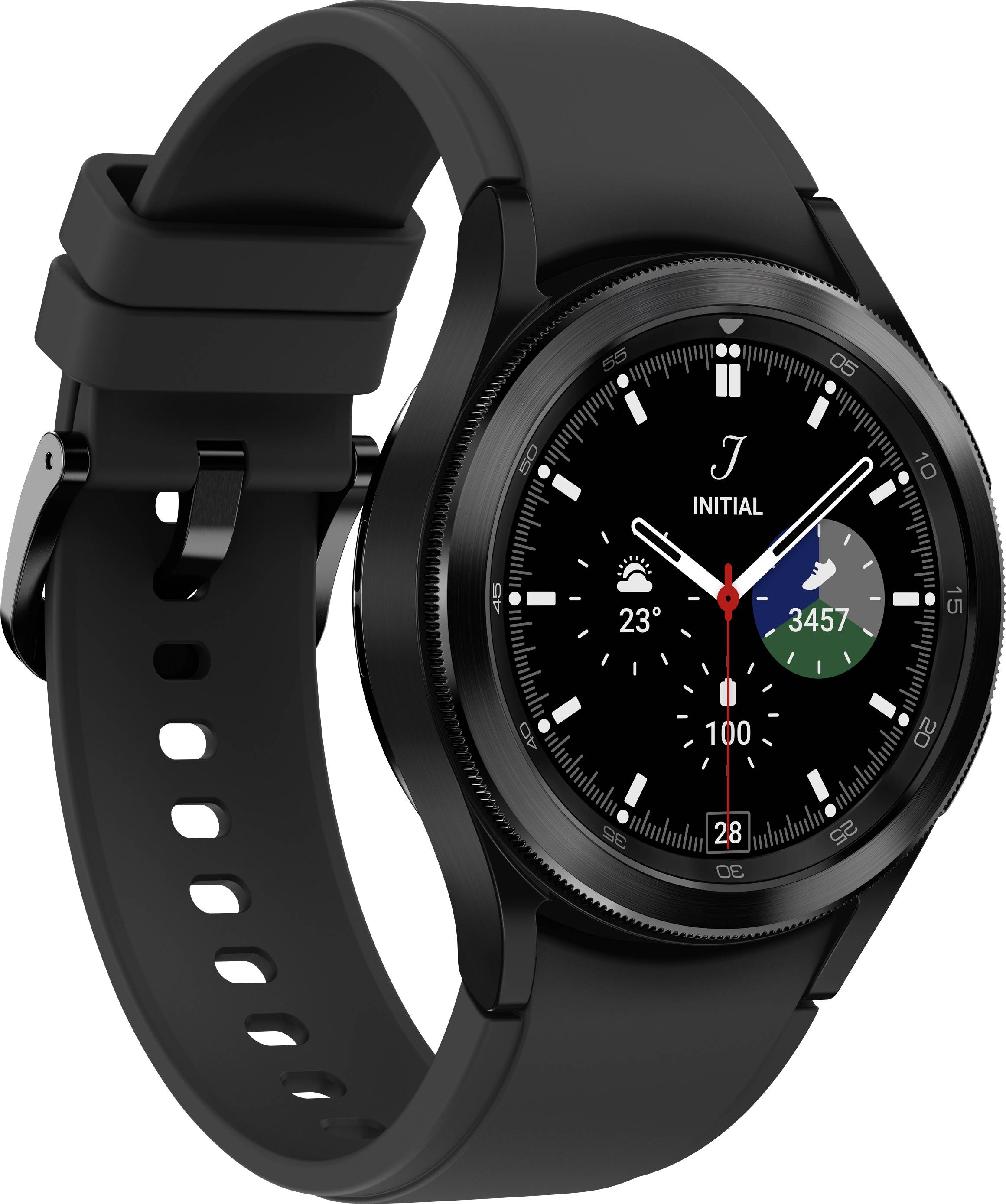 Samsung Galaxy Watch4 Classic LTE Smartwatch 42 mm Uni Schwarz