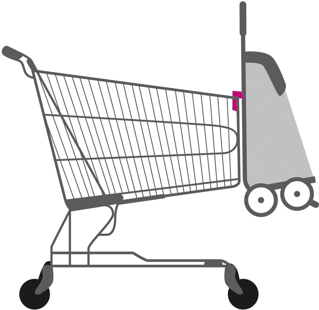 Vileda Einkaufstrolley gimi Sprinter 168408