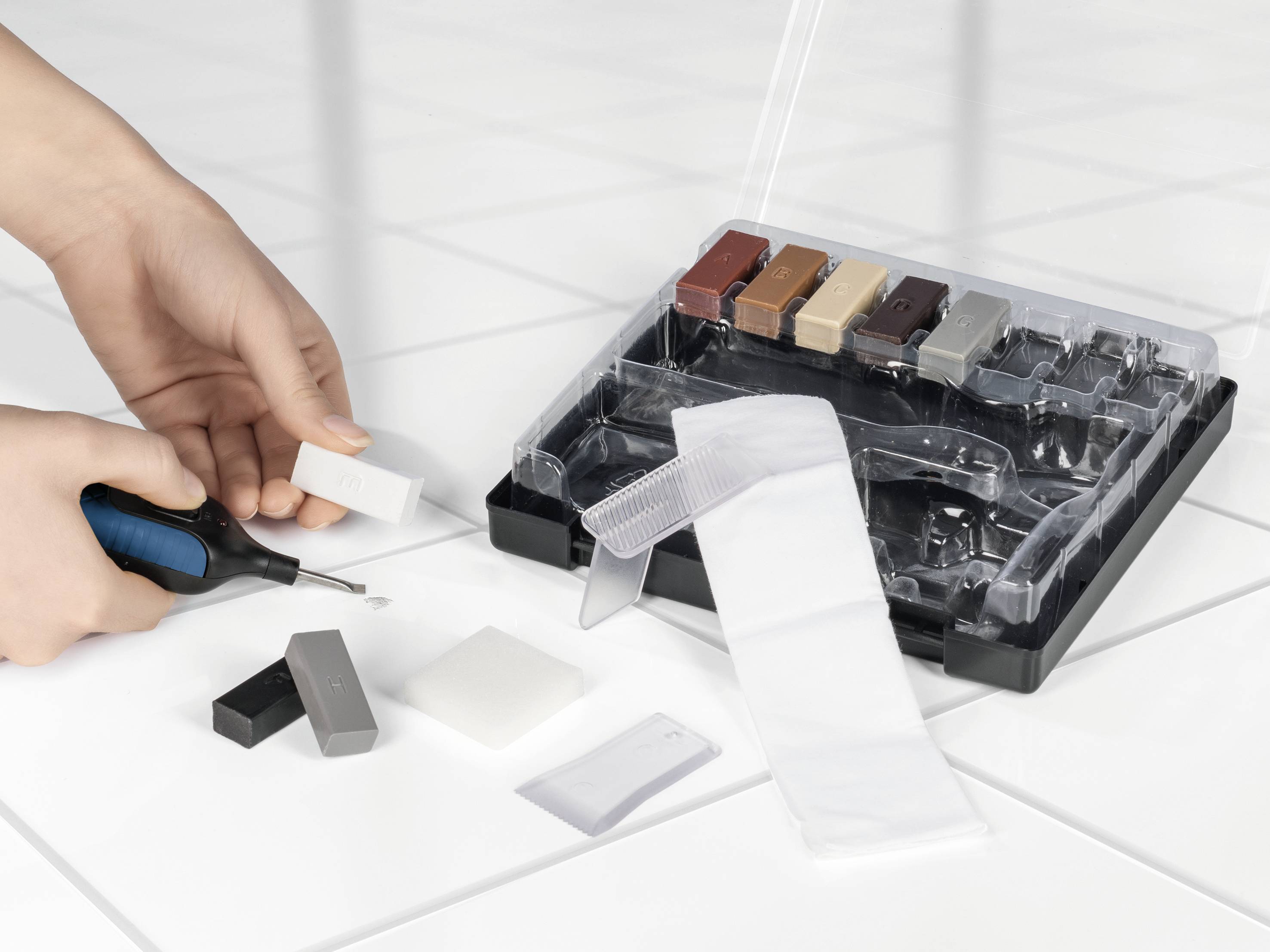 Maxxmee 01966 Reparaturset für Fliesen & Steinböden 1St.