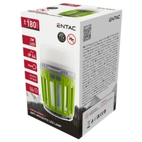 ENTAC Moskito ECL-MOSQ-PL UV-Insektenfänger UV-Licht 3 W (Ø x H) 73 mm x 133 mm Grün 1 St. ENTAC Moskito ECL-MOSQ-PL UV-Insektenfänger UV-Licht 3 W (Ø x H) 73 mm x 133 mm Grün 1 St.